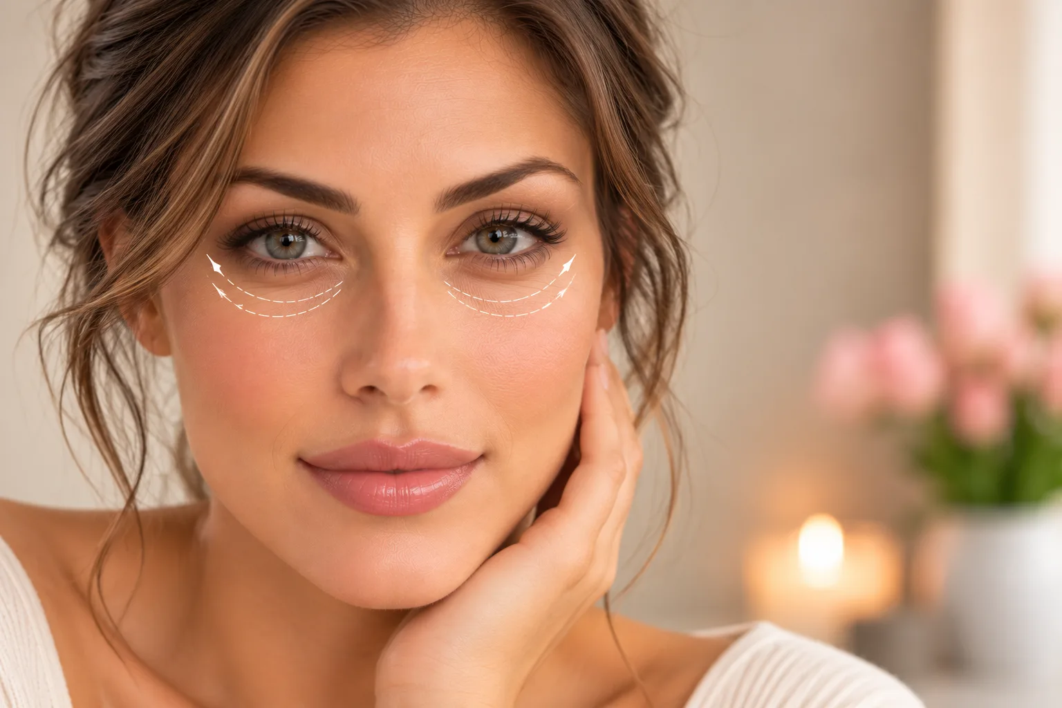 Augenringe unterspritzen mit Hyaluronsäure bei Tulip Ästhetik